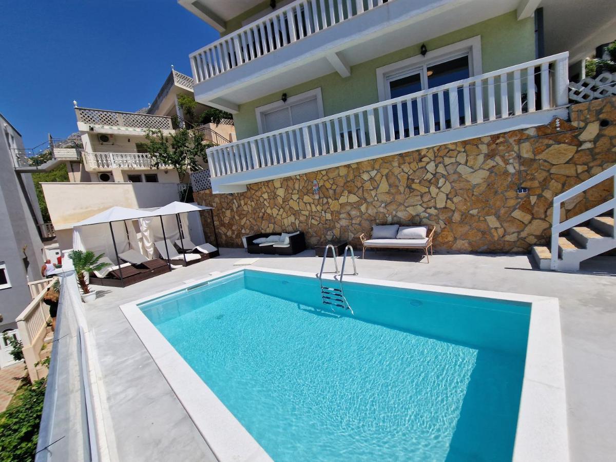 Big Panorama Villa, For 21 Person In Omis Celina Buitenkant foto