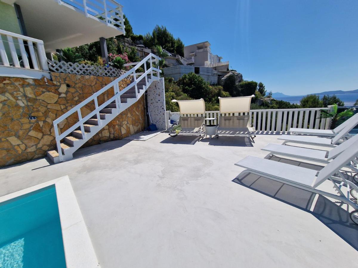 Big Panorama Villa, For 21 Person In Omis Celina Buitenkant foto