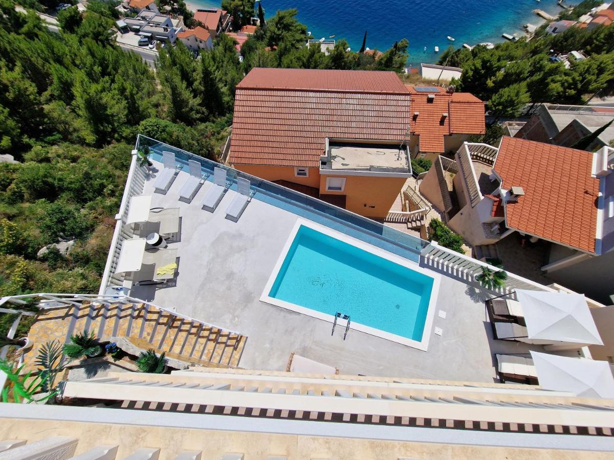 Big Panorama Villa, For 21 Person In Omis Celina Buitenkant foto